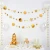 Import Creative Paper Stars Hanging Ornaments Hanging Strips Pull Flowers Wedding Party Christmas Decoration Supplies from China