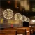 Import creative personality restaurant LED spark ball staircase fireworks for modern living room bedroom from China