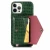 Import Crocodile Pattern PU Leather Cover with Holder Cards Storage Pocket   Phone Case for iPhone 12 6.1 from China
