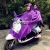 Import Cross jacquard Hot selling motorcycle raincoat for 2 person with open buttons from China