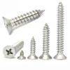 Cross Recessed Countersunk Pan Head Tapping Rolling Screws With Tapping Screw Thread screws supplier factory