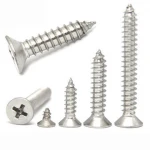 Cross Recessed Countersunk Pan Head Tapping Rolling Screws With Tapping Screw Thread screws supplier factory