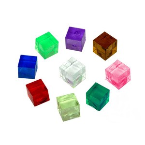 Crystal Gems Cubes - Acrylic Random Colors Treasure Gemstones for Table Scatter - Vase Fillers - Arts &amp; Crafts - Party Favors