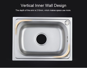 Buy Cs11111 Lesso Handmade Stainless Steel Brushed Kitchen Sink Without ...