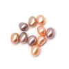cultured loose pearls with hole natural freshwater pearl price for necklaces jewelry making