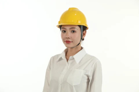 Curved reinforced helmet construction site protection helmet four seasons universal