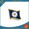 Custom 2D Flag Enamel Gold Pin Badge (LN-0196)