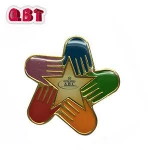 Custom 3D USA Country Flag Souvenir Clothing Embroidered Badges