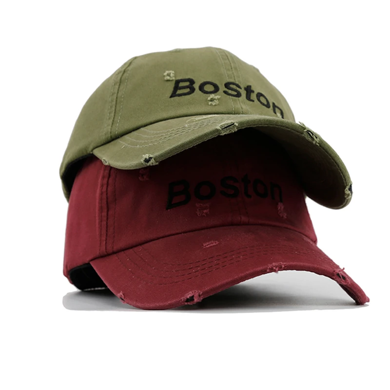 Custom Baseball Caps Wholesale/ Distressed Baseball Caps Hats Baseball Cap Custom Design Is Ok Custom Size 6-panel Hat Unisex