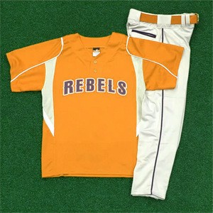 Custom blank baseball jersey with custom design cheap sublimated