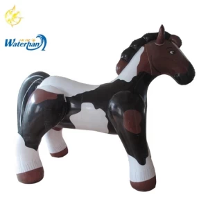 Custom Cartoon Horse,big Inflatable Horse Animal Model Toys