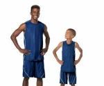 Custom color and size sublimation 100% polyester sports jerseys sets basketball wear