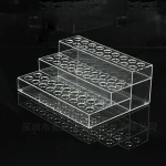 Custom Cosmetic Makeup Countertop Acrylic Display Lipstick Stand Holder