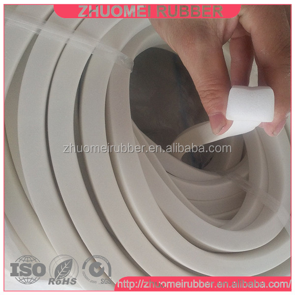 Buy Custom Extruded Strips Silicone Sponge Profile from Xingtai Zhuomei ...