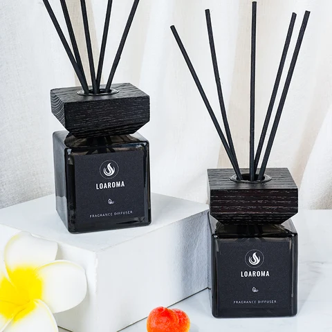 Gift Company Reed Diffusers Buy Custom Fragrant Packaging Box Wood Reed Diffuser Sticks Glass ...