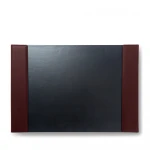 Custom High Class PU Leather Desk Accessories Set For Office