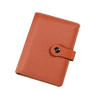 Custom Leather Notebook  Leather notebook for Diary & business pu cover notebook
