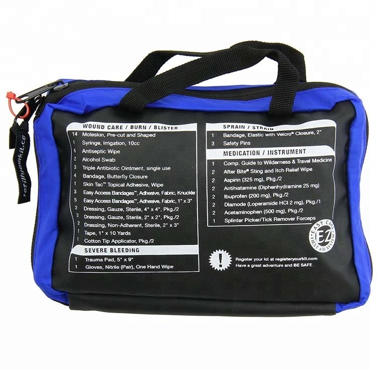 Custom Lightweight Hospital Medical Emergency bags Car first aid survival kit
