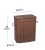 Import Custom Logo Bamboo Dirty Clothes Storage Basket With Lid Liner and Handles  Laundry Hamper from China