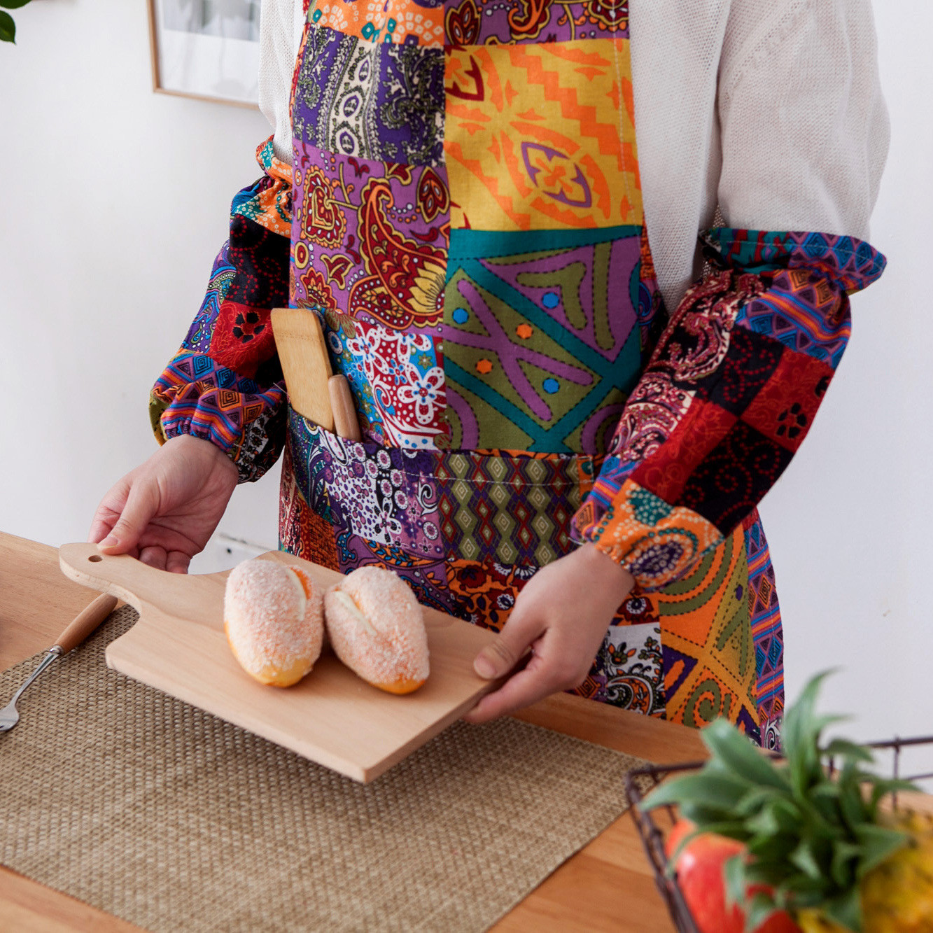 Procook Apron Buy Custom Logo Cotton Chef Cooking Apron With Pocket from Yiwu Yijia ...