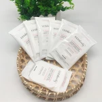Custom logo oem organic private label sensitive oil free eye makeup remover wet wipes