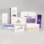 Custom Logo Printed Lamination Hot Stamping Beauty Packaging Cardboard Box Folding Cosmetic Paper Boxes Packaging