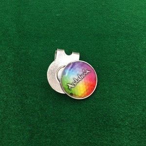 Custom Picture Photo Logo Personalized Hat Clip Golf Ball Marker New!