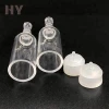 Custom plastic plum bottles fresh transparent 5ml luxury cosmetic packaging bottle mini plastic bottles empty with putter