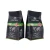 Import Custom Printed Plastic Black Matte Ziplock Packaging Coffee Bag from China