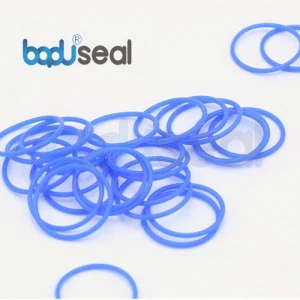 Custom size blue silicone O Ring Seals Rubber O-ring