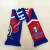 Import Custom Your own Scarf 100% Polyester Satin Printing Digital Printed Sports Team Promotional Football Fan Scarfs from China
