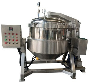 Customizable 500 liter industrial electric pressure cooker