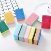 Customize Powerful Microfiber Absorb Sponge cleaning sponge For Dish Washing