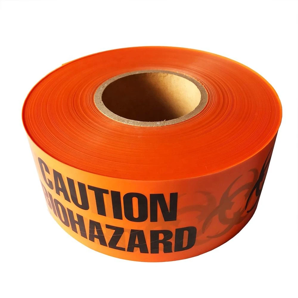 Customized barricade caution tape