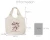 Import Customized Fashion Style Promotion Cotton Muslin Fabric Shopping Handbag Organic Natural Canvas Shoulder Tote  Bag from China