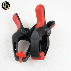 customized hand plastic spring clamp woodworking plastic spring clamp large depth spring clamp