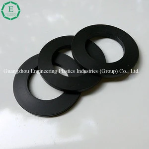 Customized High quality Nylon gasket Injection moulding PA6 washer plastic seal ring