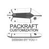 Customized light weight TPU 1-Person folding inflatable raft and cheap packraft