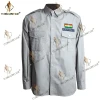 Customized Long Sleeved Security Shirt Ethiopian and Somali Land Security Unfiorm Shirt with Logo