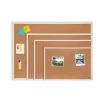 Customized wooden frame wall decorative cork pin bulletin board