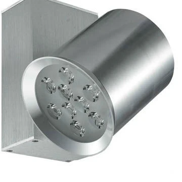 Customized zinc and Aluminum bullet shapedmetal die cast light shade shell lamp housing