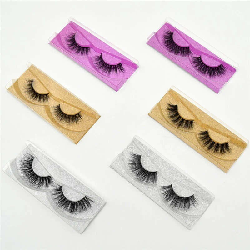 D23 Wholesale 3D mink lashes 100% hand made real mink lashes Private label