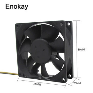 dc brushless fan 12v cooling fan for water cooler 80x80x25(mm)