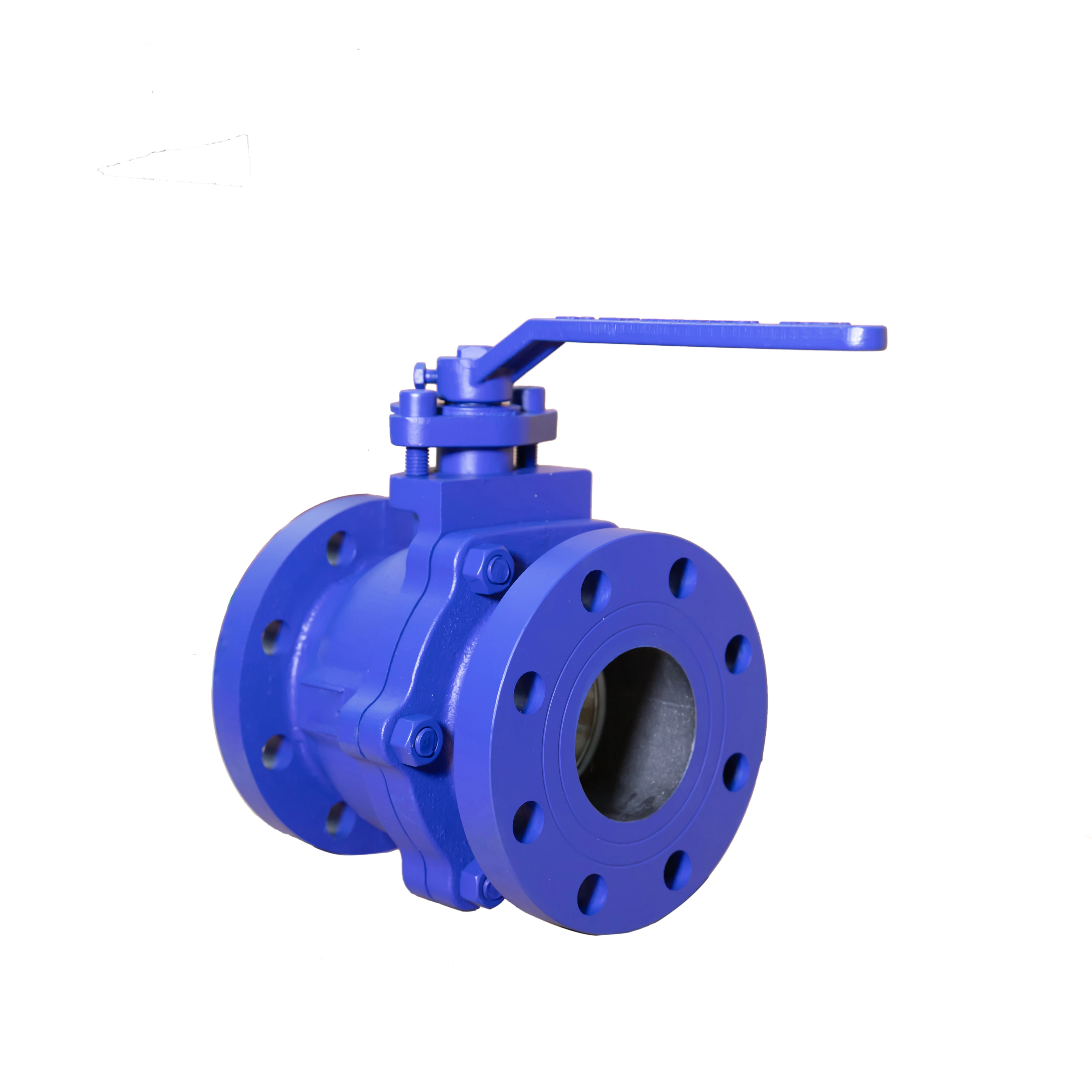 DEBIEN Ductile iron API DIN manual flanged ball valve