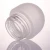 Import decorative hand blown clear glass lamp shades 100mm clear sphere shadem frosted from China