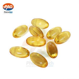Deep Sea Fish Oil Raw Materials Fish Liver Oil Soft Capsule For Immune System Health