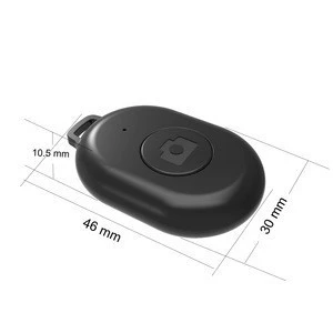 Delicate ONE KEY Bluetooth wireless remote control shutter for Mobile phone Smartphone camera