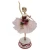 Import Desktop red cloth Plastic Custom made dancing ballerina wind up music box from China
