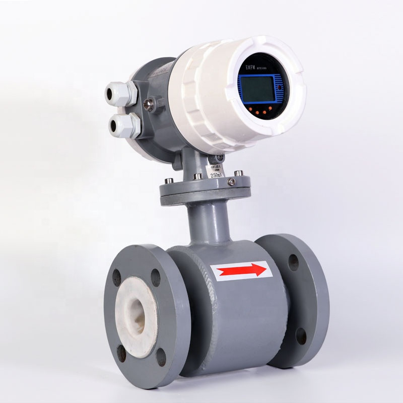 Buy Digital Rs485 Electromagnetic Flow Meter Magnetic Water Flowmeter ...