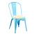 Import Dining Room Cafe Shop Restaurant Industrial Rustic Metal Tolix Chair with wood seat from China
